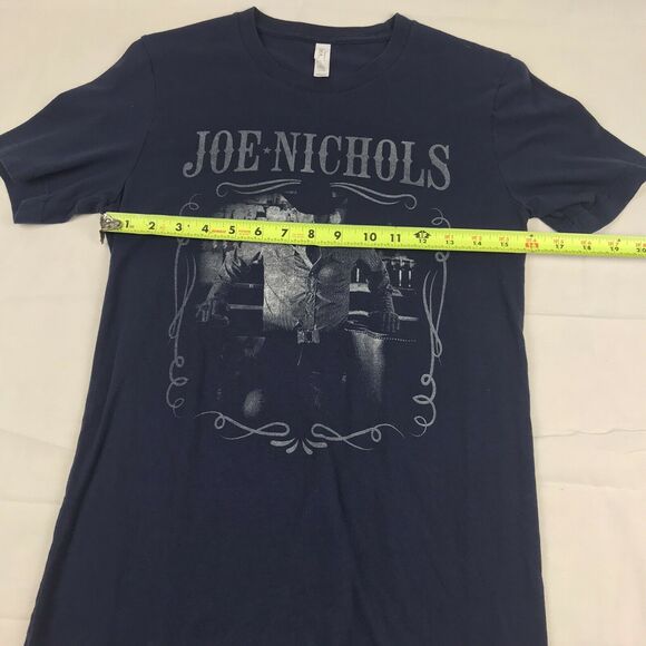 Canvas‎ Bella + Canvas short sleeved t shirt Joe Nichols size Small - Picture 5 of 12